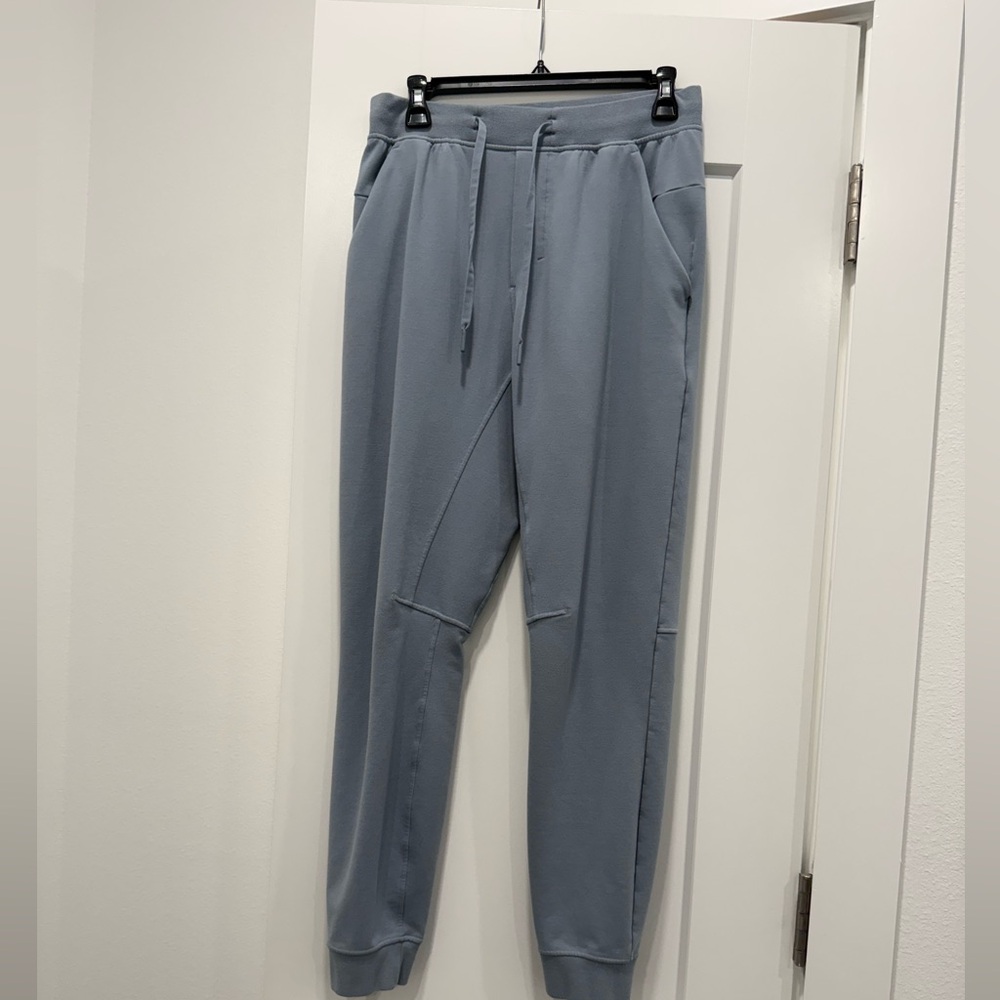 lululemon athletica Men's light blue cuffed Joggers